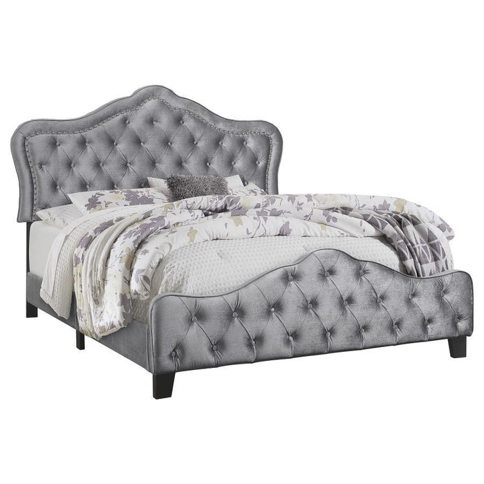 Bella - Upholstered Panel Bed