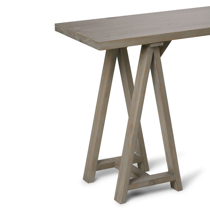 Sawhorse - Wide Console Sofa Table