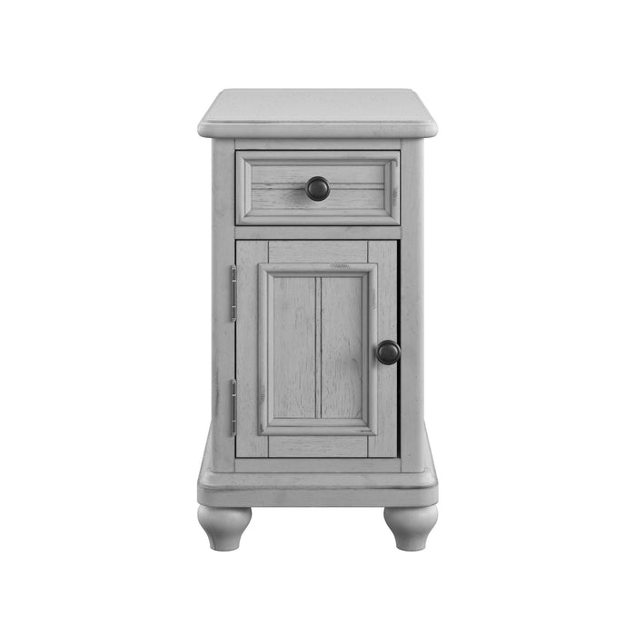 Mariano - Chairside Table - Gray