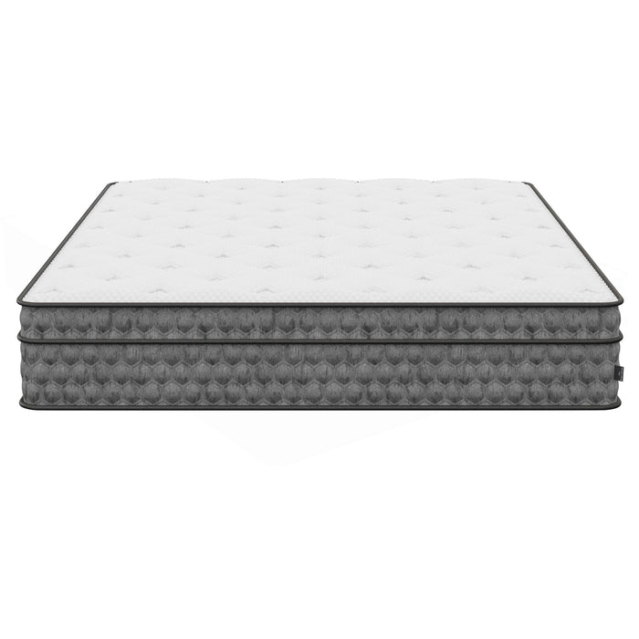 Zen Cool - Gel Hybrid Euro-Top Mattress - Medium Feel