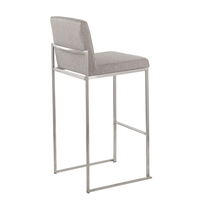 Fuji - Contemporary And Modern Elegance High Back Barstool