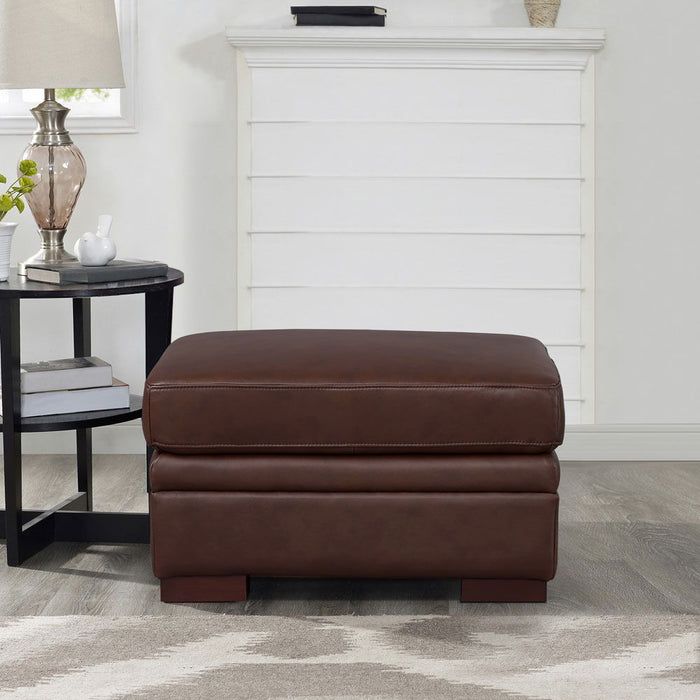 Dillon - Leather Ottoman