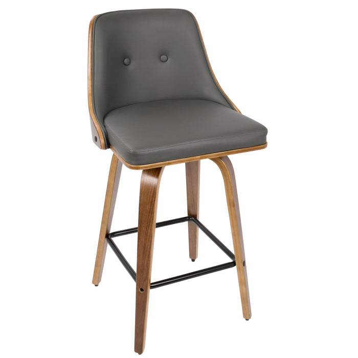 Gianna - Mid Century Modern Counter Stool (Set of 2)