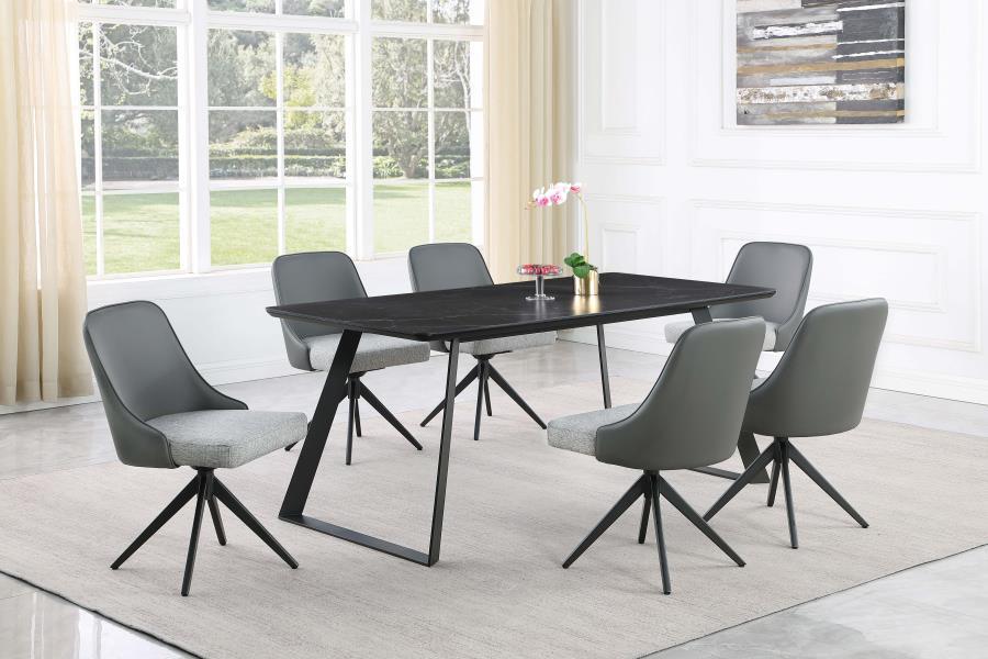 Smith - Mesa de Comedor - Negro