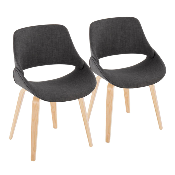 Fabrico - Mid-Century Modern Style Dining Chair (Set of 2)