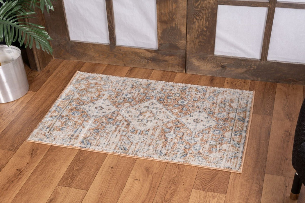 Noble - GC_GEN7004 Rust 5' x 7' Area Rug