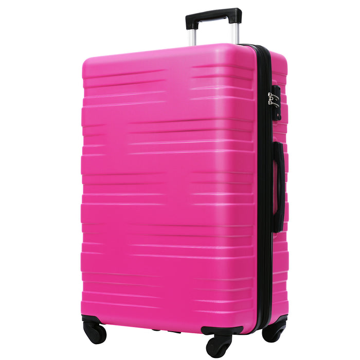 Luggage With Tsa Lock Spinner Wheels Hardside Expandable Luggage Travel Suitcase Check In Luggage ABS 28"