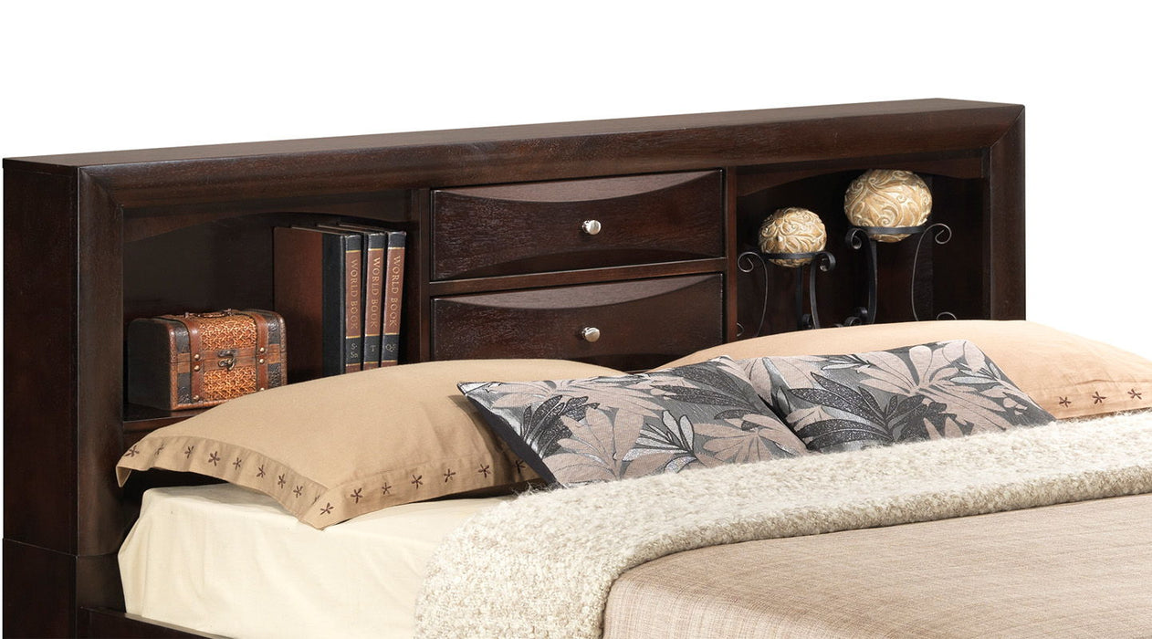 Marilla - Bookcase Storage Bed