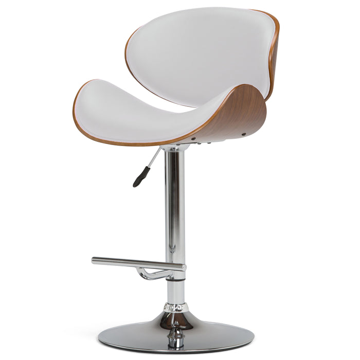 Marana - Bentwood Adjustable Swivel Bar Stool