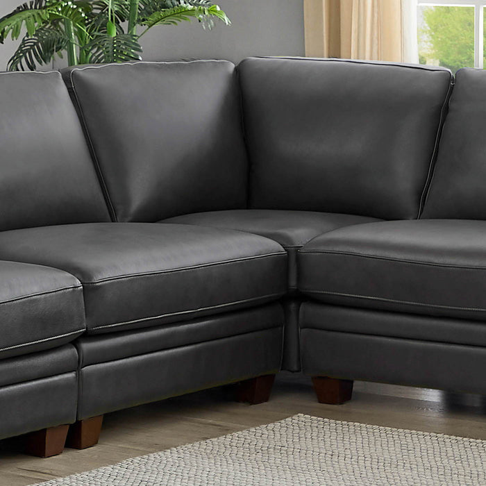 Naples - Leather Sectional