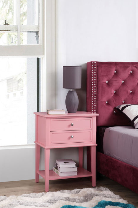 Vibrant Contemporary Nightstand