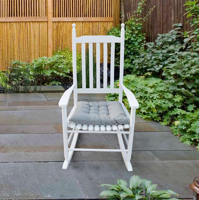 Wooden Porch Rocker Chair, Without Mat