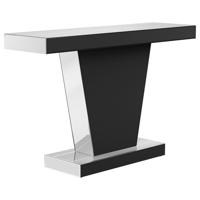 Crocus - Mesa Consola Rectangular - Plata Perla