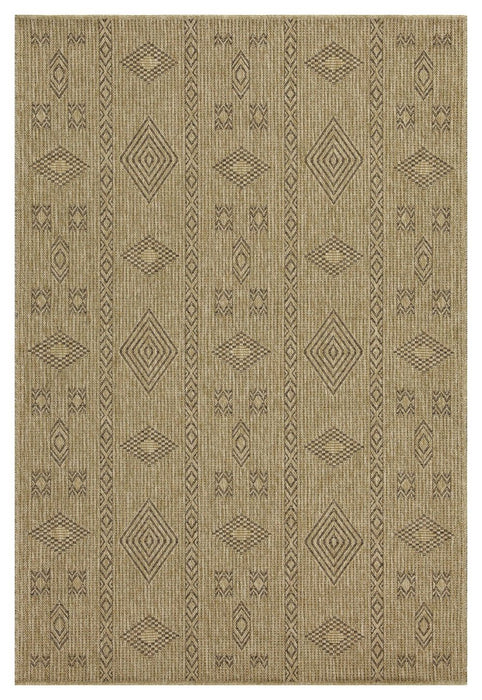 Earth - 2'7" X 7'3" Indoor / Outdoor Area Rug - Jute / Mocha