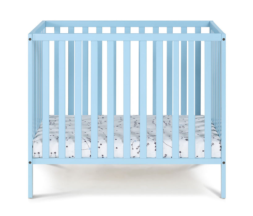 Palmer - 3-in-1 Convertible Mini Crib Baby With Mattress Pad