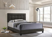 Mapes - Tufted Upholstered Bed Bedding & Furniture Discounters
