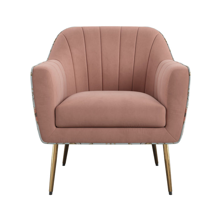 Accent Chair - Rose Pink