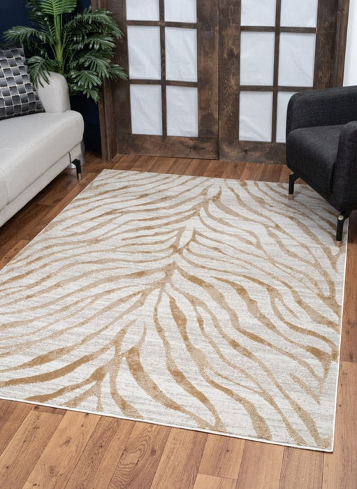 Elegance - GC_CNC6007 Gold 5' x 7' Area Rug