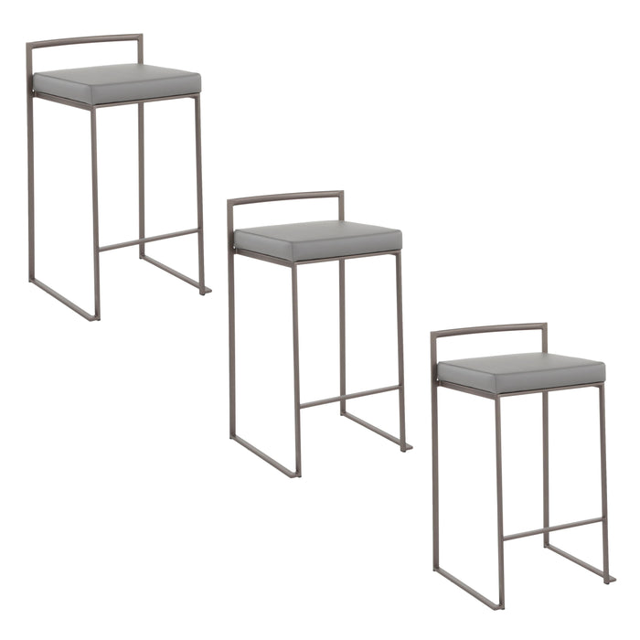 Fuji - Industrial Stackable Counter Stool Elegant Design