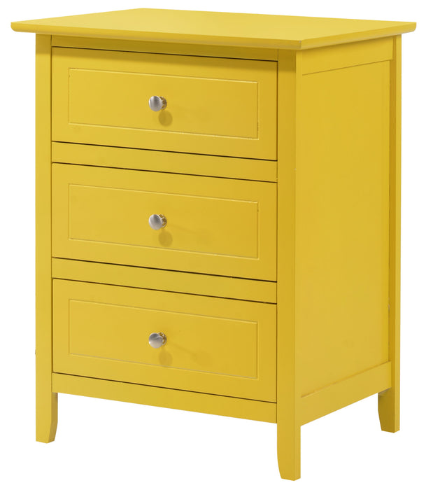 Daniel - 3 Drawer Nightstand