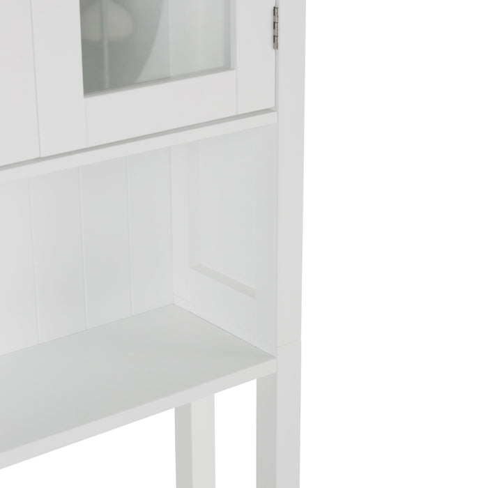 Acadian - Space Saver Cabinet - Pure White