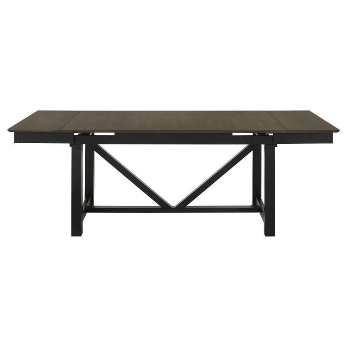 Mesa de jantar de 30" - preta