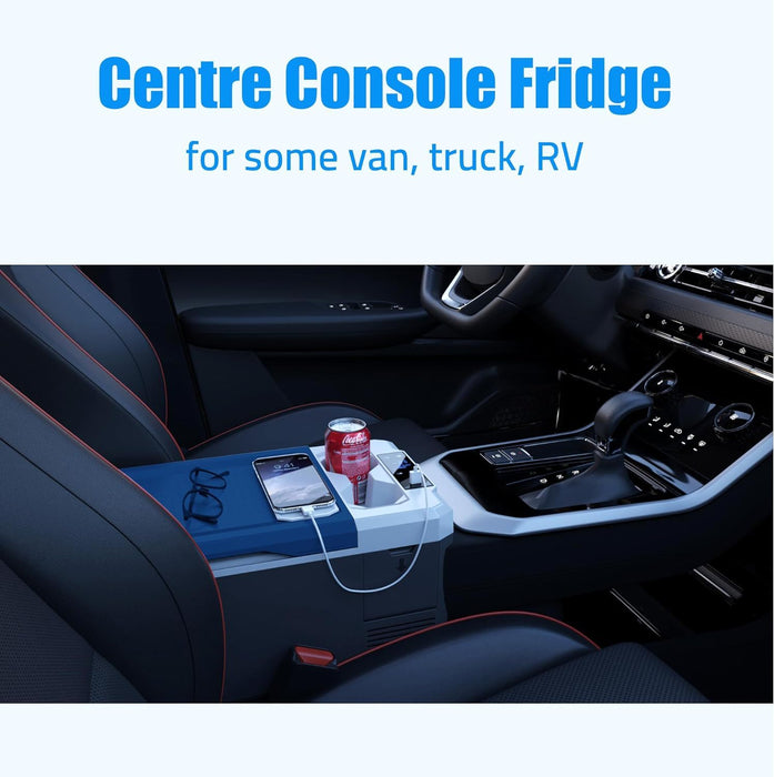 Portable Refrigerator, Car Freezer With App Control, 12V, 45W Low Noice Cooler For Rv, Boat