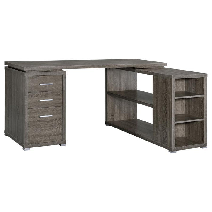 Yvette - L-shape Office Desk Bedding & Furniture DiscountersFurniture Store in Orlando, FL