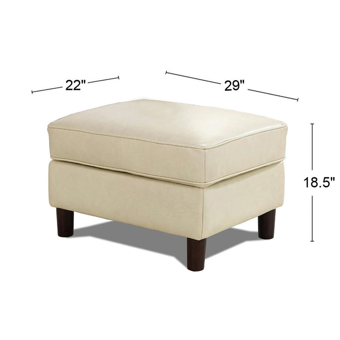 Bella - Leather Storage Ottoman