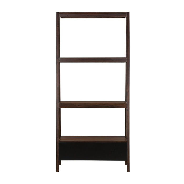 Ladder Shelf, Ladder Style Display Shelf - Natural Brown