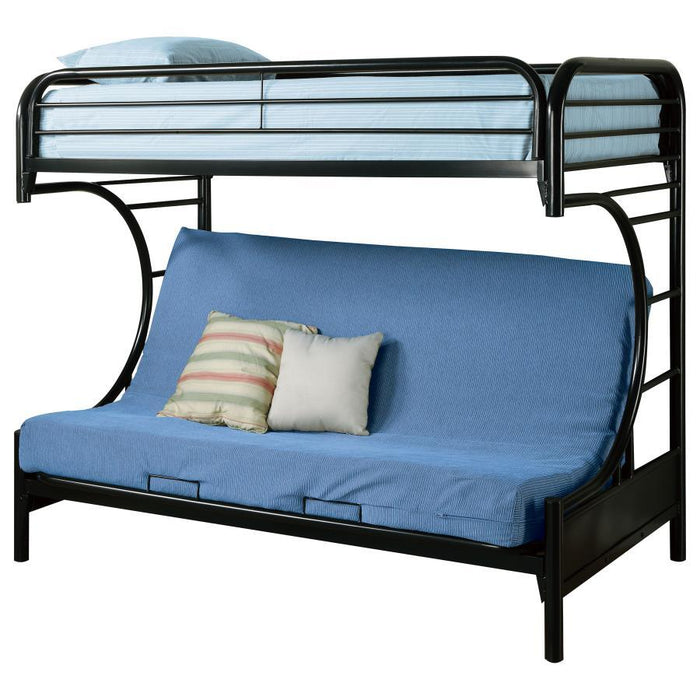 Montgomery - Beliche Twin sobre Futon - Azul