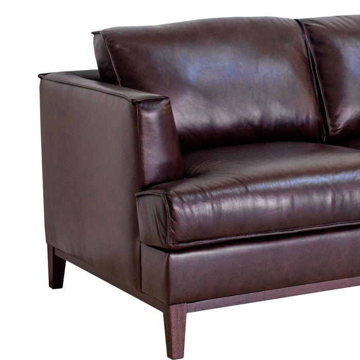 Aspen - Top Grain Leather Loveseat