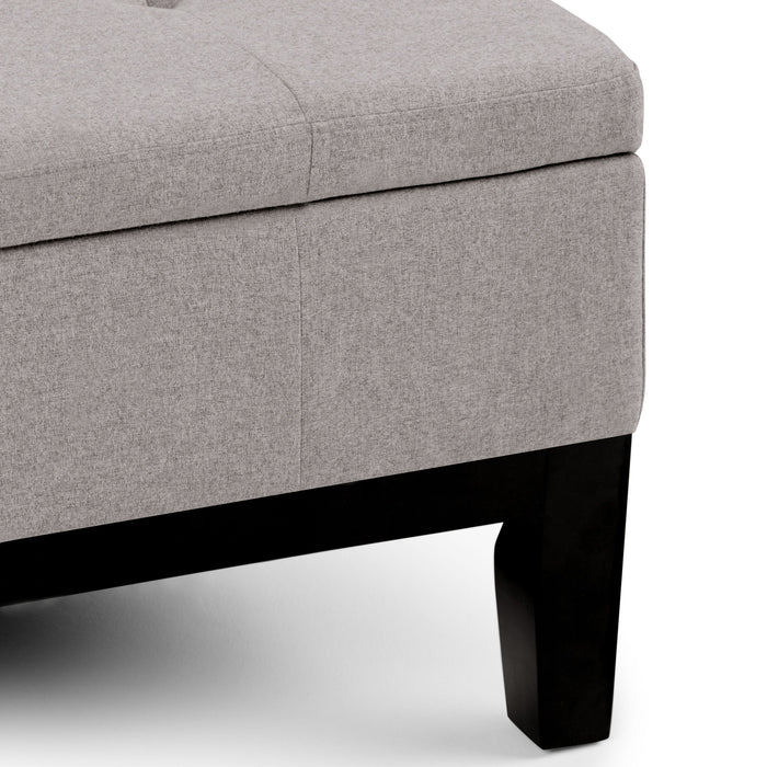 Dover - Square Coffee Table Storage Ottoman