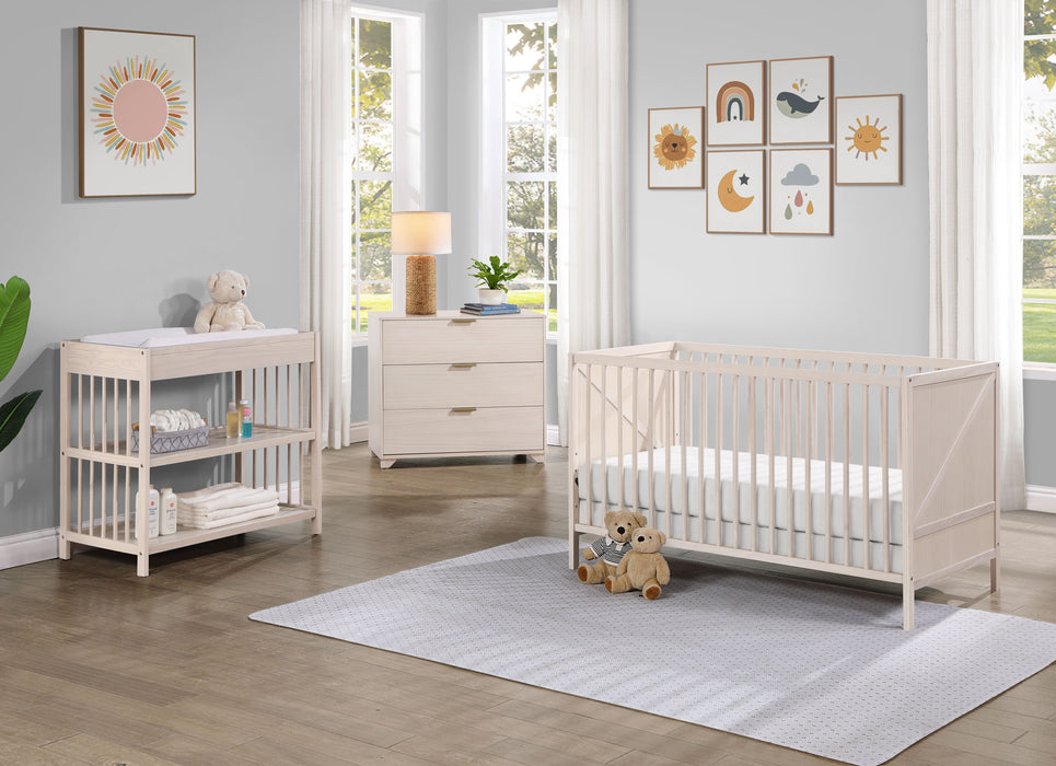 Pixie Zen - 3-in-1 Crib - Washed Natural