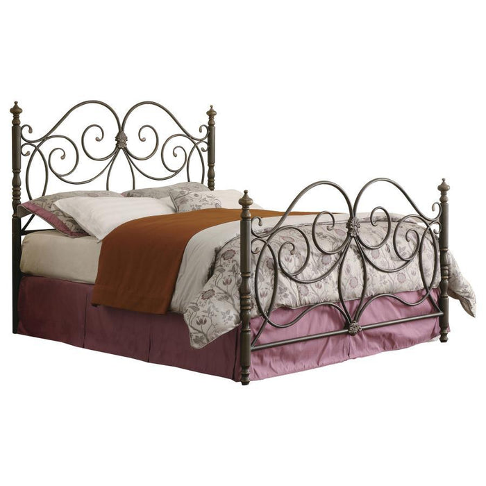 London - Metal Open Frame Bed