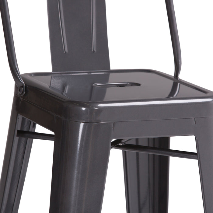 Rayne - 30" Metal Bar Stool