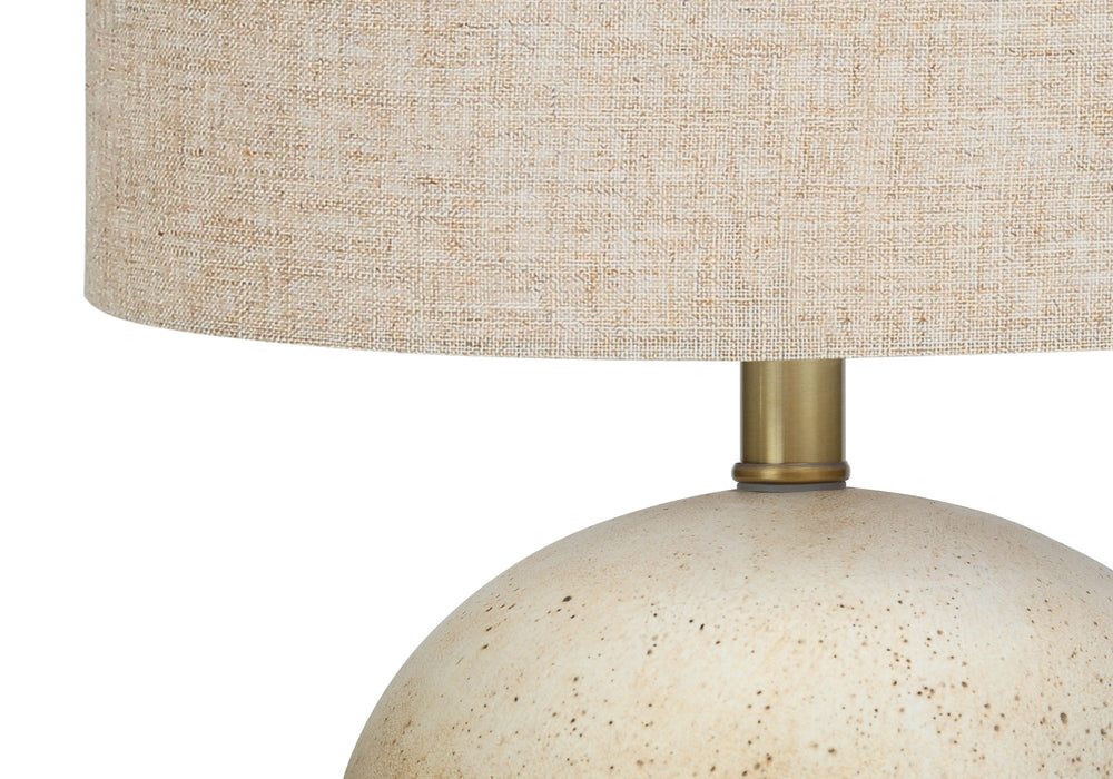 Lighting, Table Lamp, Concrete, Resin, Contemporary - Beige