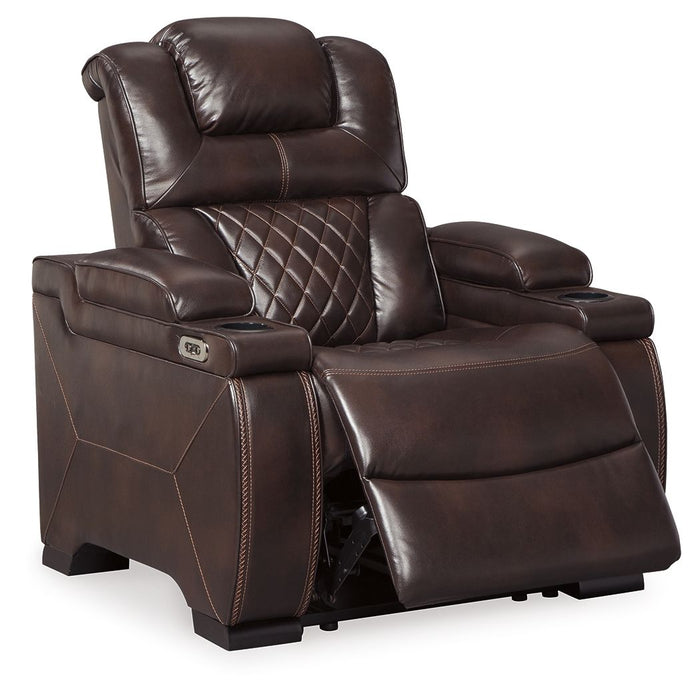 Warnerton - Marrón oscuro - Pwr Recliner/Adj Headrest