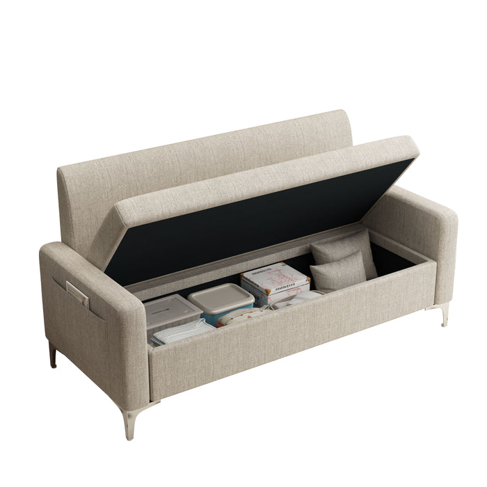 Multi-Functional Storage Comfortable Double Sofa, Suitable For Living Room, Apartment, Home Office