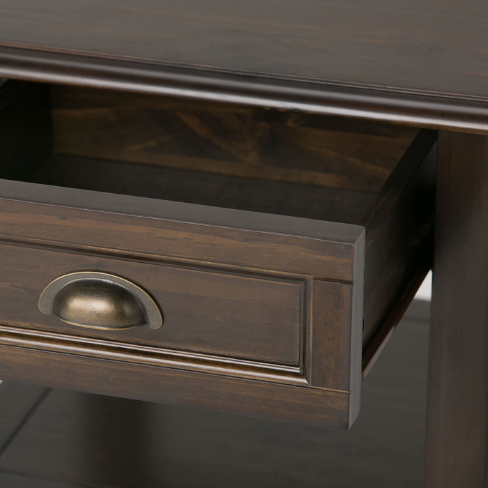 Burlington - End Table - Mahogany Brown