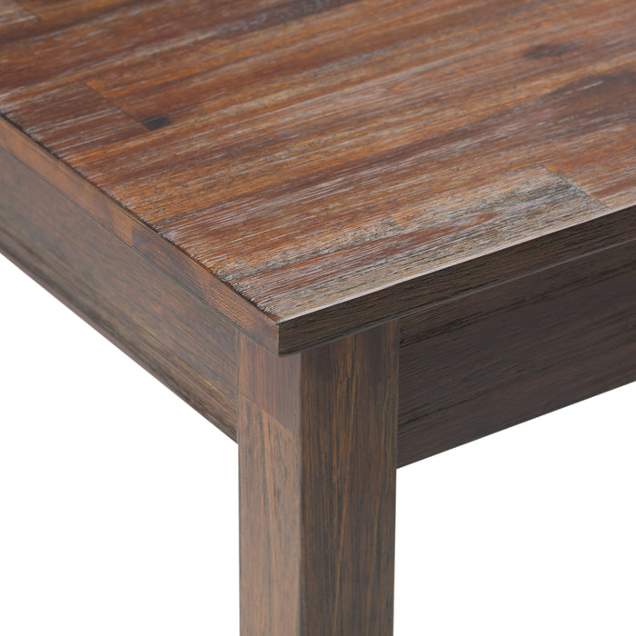 Monroe - Desk - Distressed Charcoal Brown