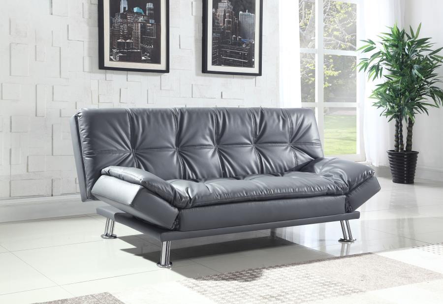 Dilleston - Tufted Back Upholstered Sofa Bed Bedding & Furniture Discounters