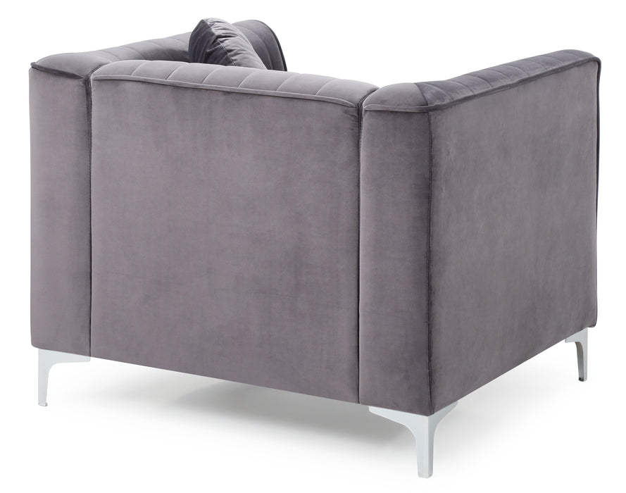 Contemporary Sloped Armchair