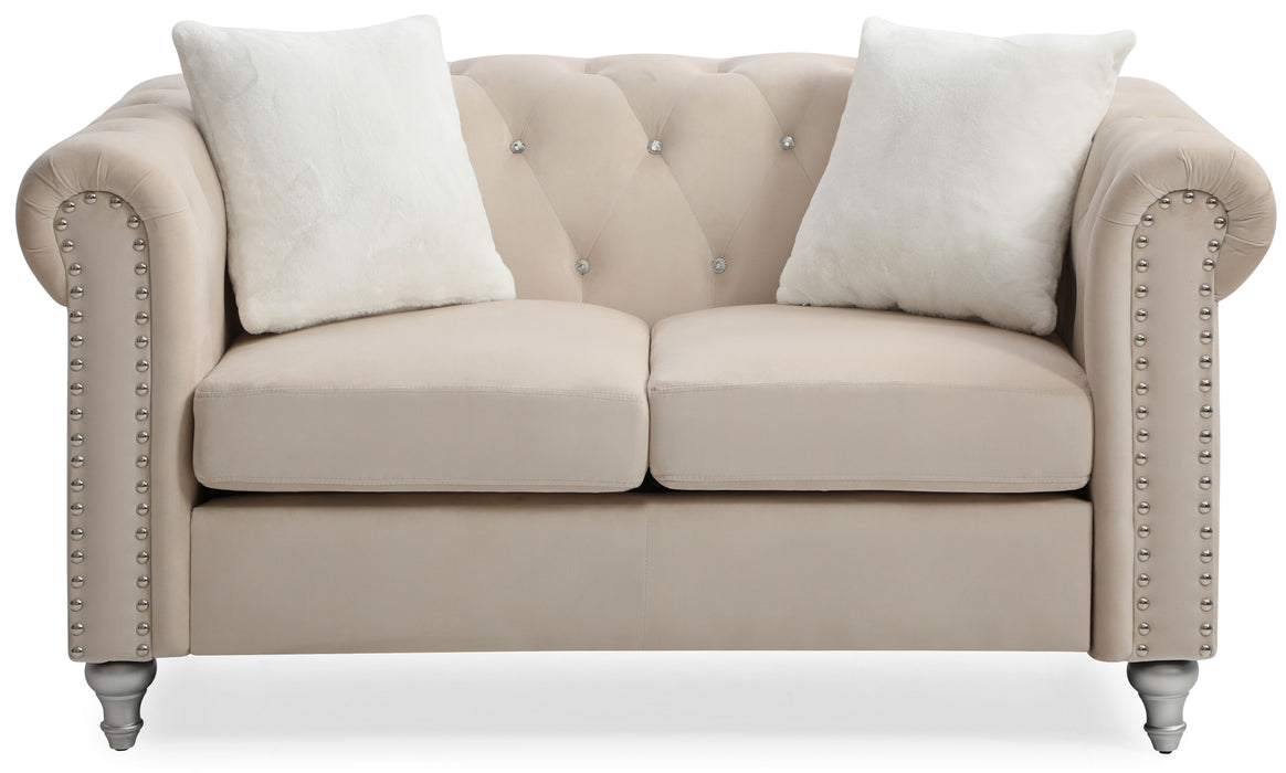 Stylish Contemporary Loveseat