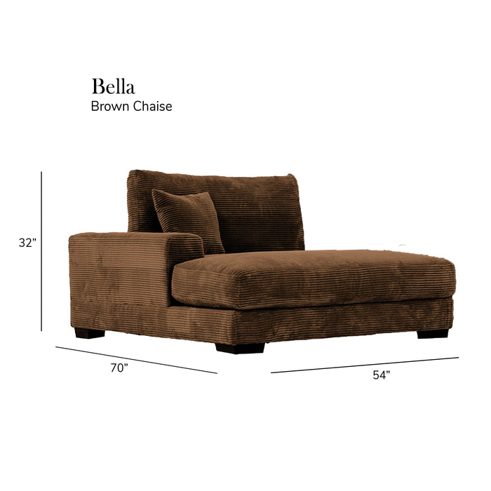 Bella - Corduroy Sectional