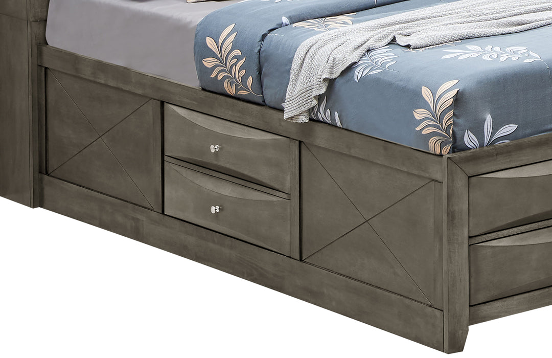 Marilla - Storage Bed With Bookcase Headboard