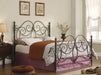 London - Metal Scroll Bed Bedding & Furniture Discounters