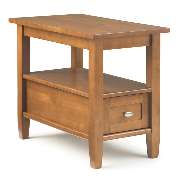 Warm Shaker - Narrow Side Table