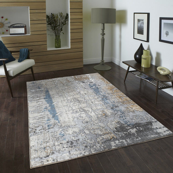 Textures - GC_ART2001 Multi 2' x 7' Area Rug