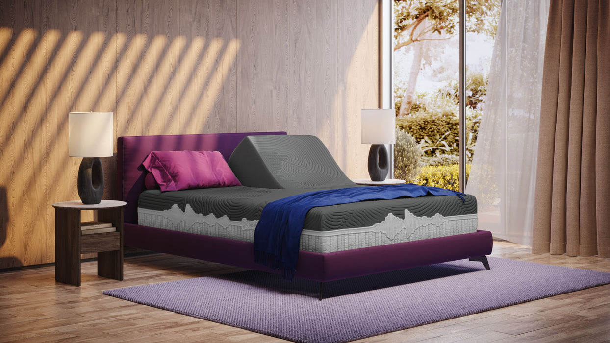 GoodVibeSleep - 11.5" Calm Hybrid Foam And Coil Flex Head Mattress